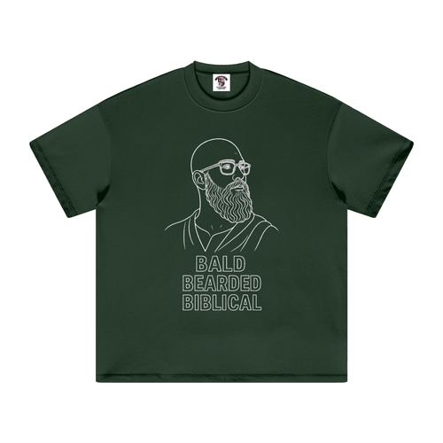 Bald, bearded, Biblical T-Shirt
