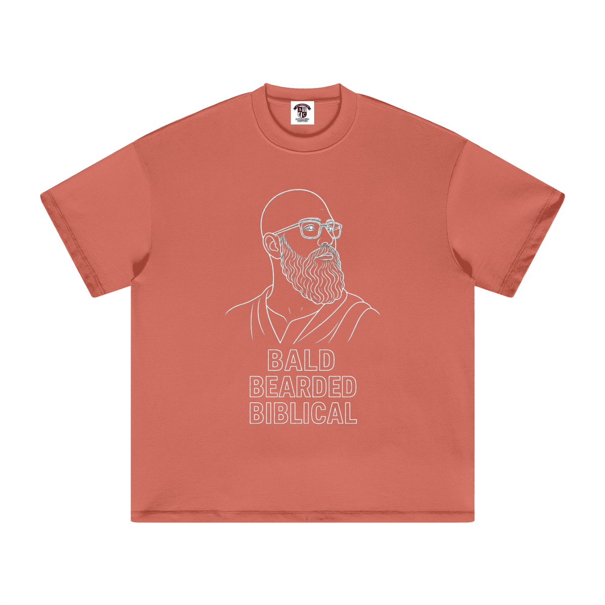 Bald, bearded, Biblical T-Shirt